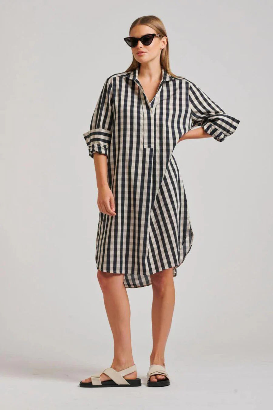 April Popover Shirtdress