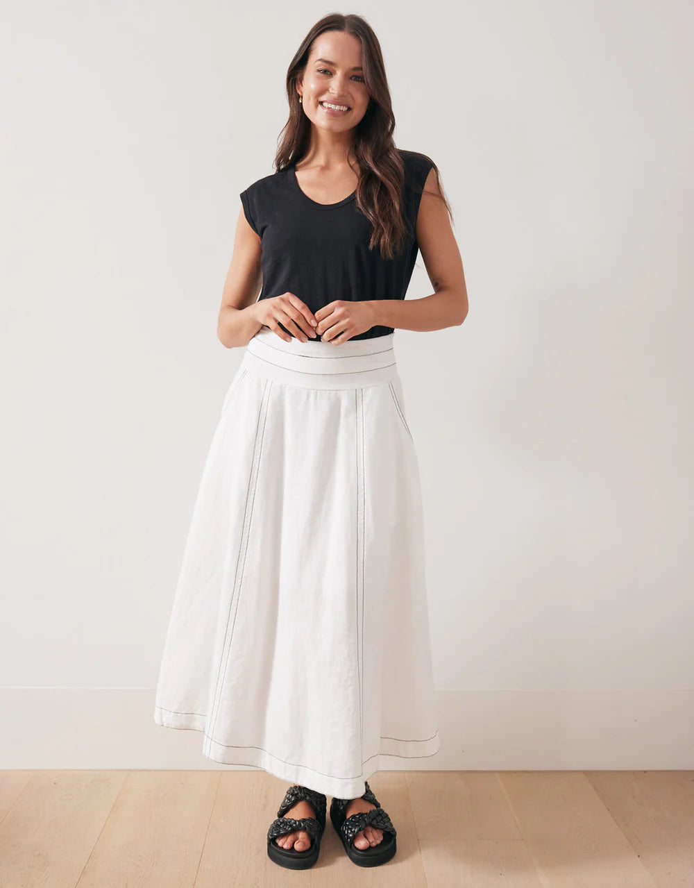 Dakota Linen Skirt