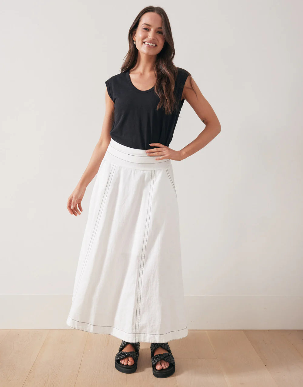 Dakota Linen Skirt