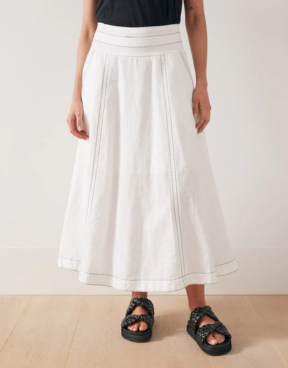 Dakota Linen Skirt