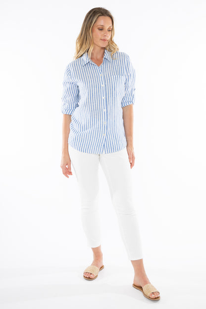 Stripe Linen Shirt