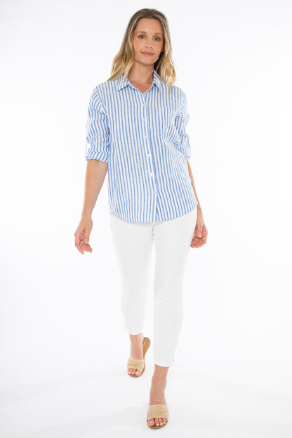 Stripe Linen Shirt