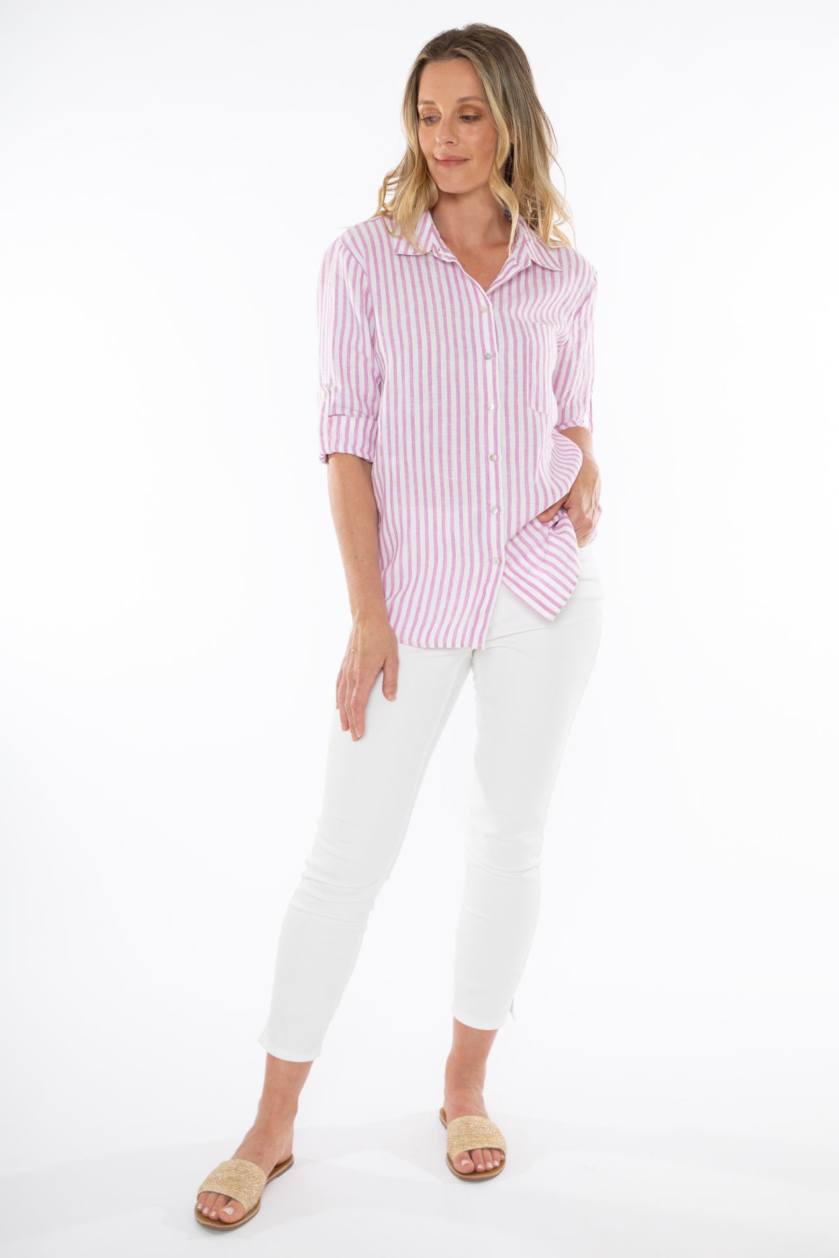 Stripe Linen Shirt