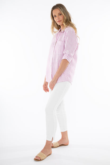 Stripe Linen Shirt