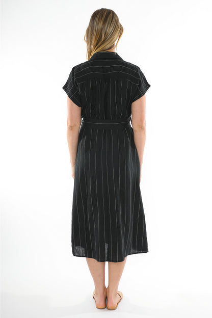 Wide Stripe Dress