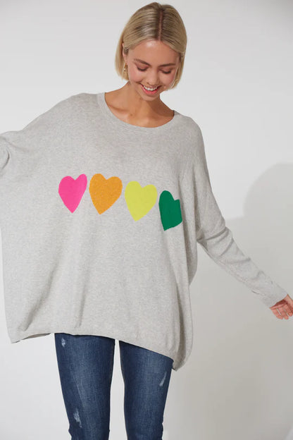 Boden Heart Jumper