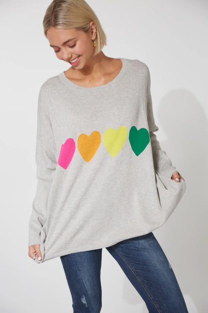 Boden Heart Jumper