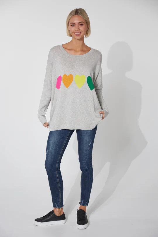 Boden Heart Jumper