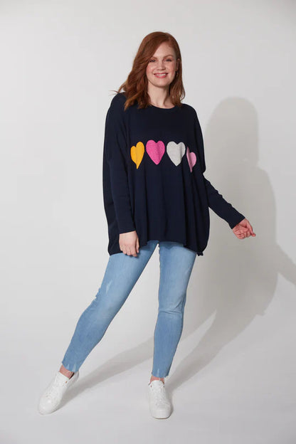 Boden Heart Jumper