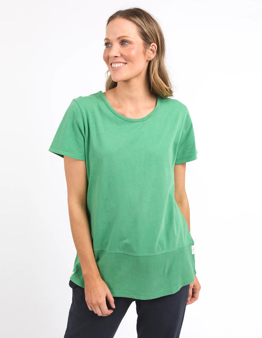 Rib Short Sleeve Tee