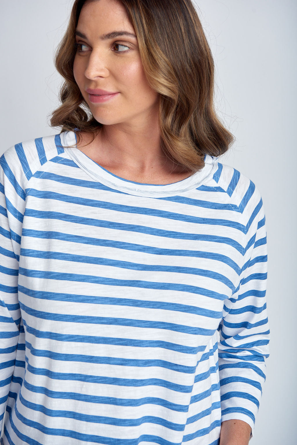 Stripe Raglan Tee