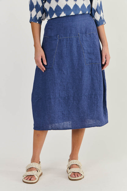 LINEN SKIRT