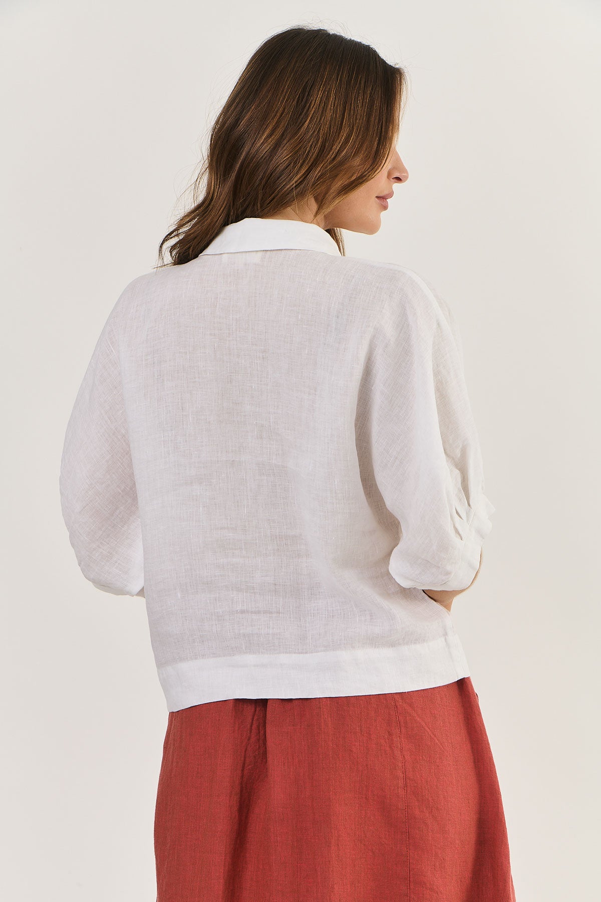 Linen Collared Shirt