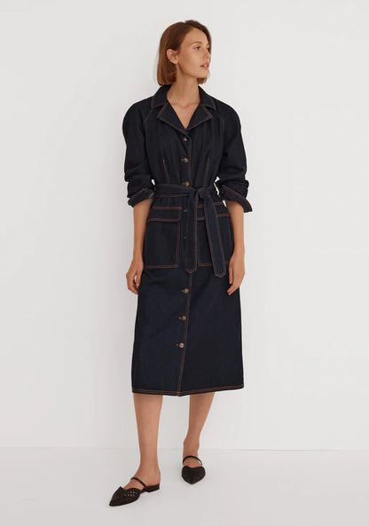 Boston Denim Shirt Dress