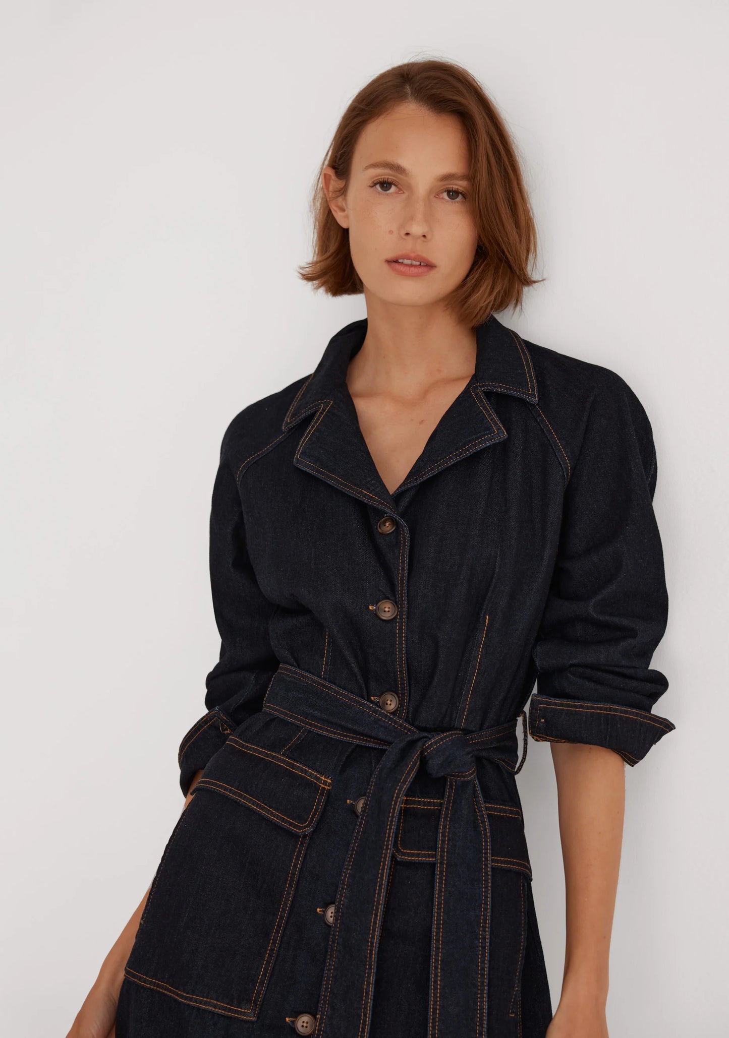 Boston Denim Shirt Dress