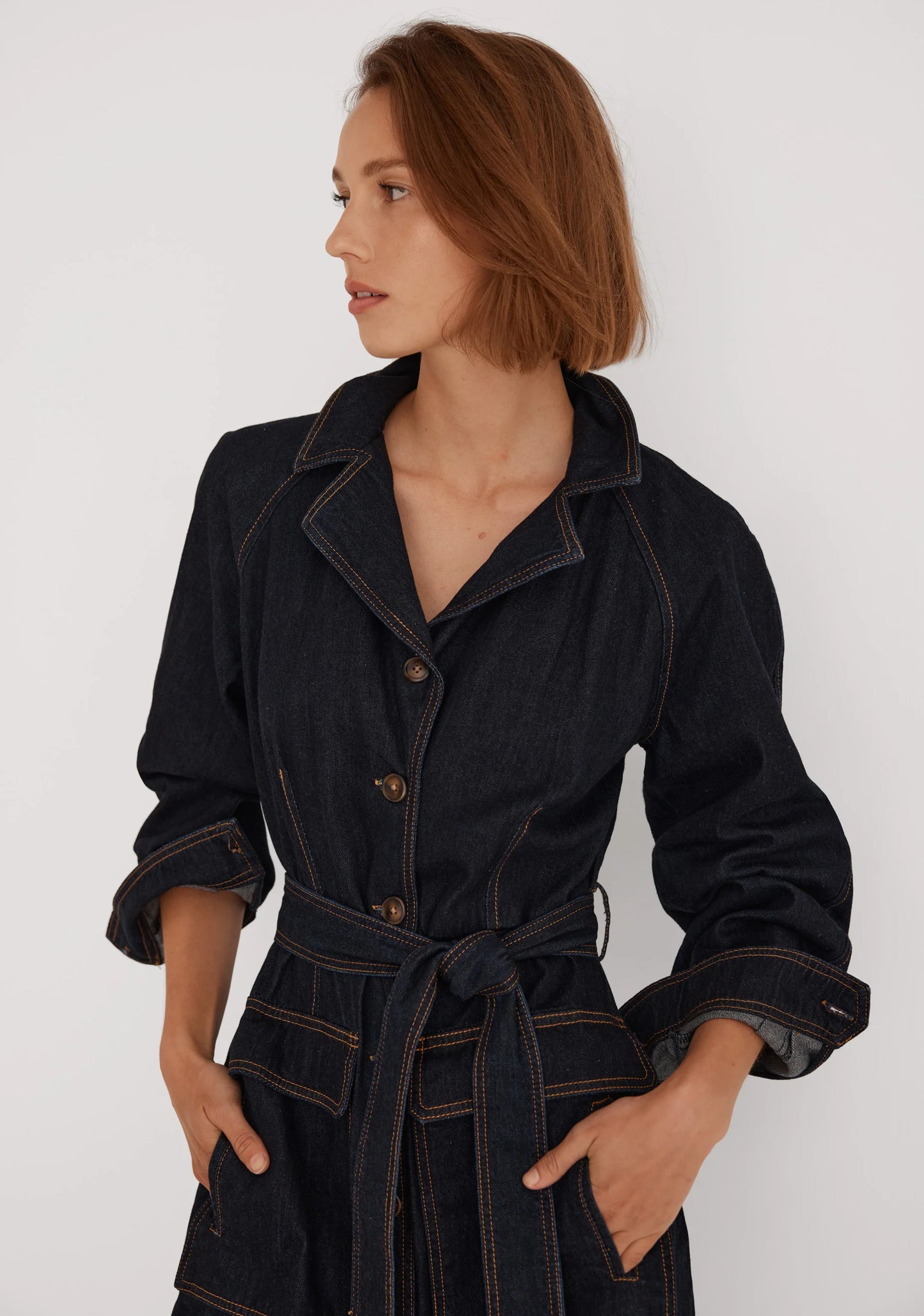 Boston Denim Shirt Dress