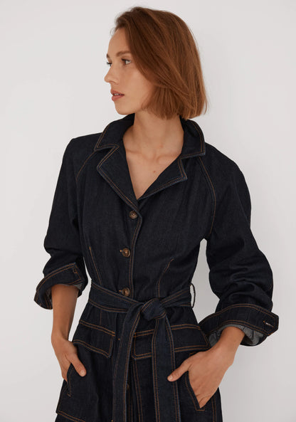 Boston Denim Shirt Dress