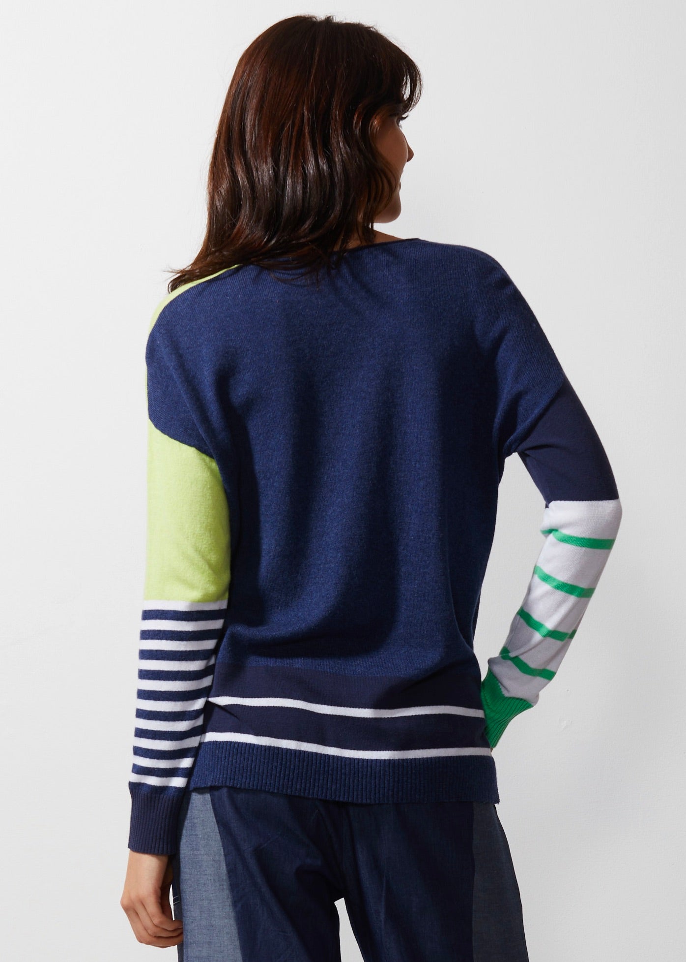 Intarsia Squares Jumper