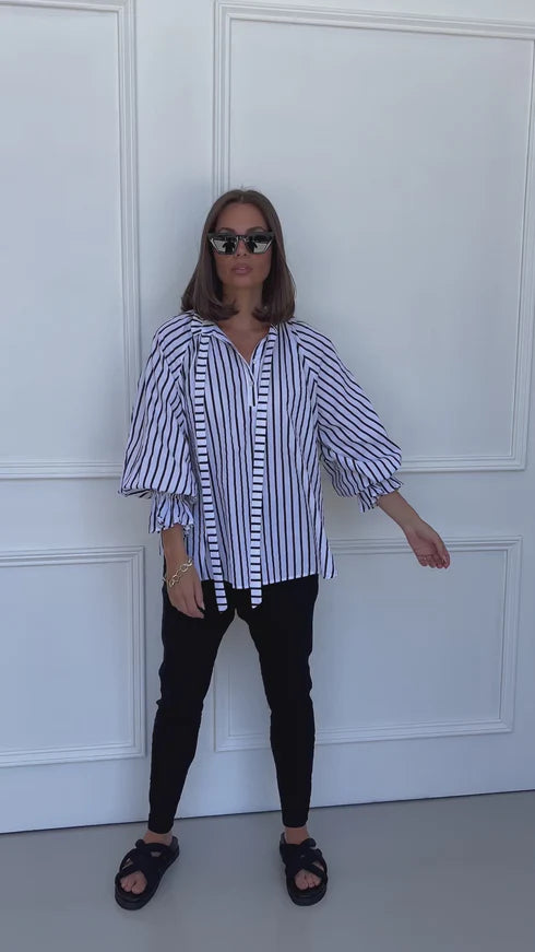 Danill Frill Stripe Shirt