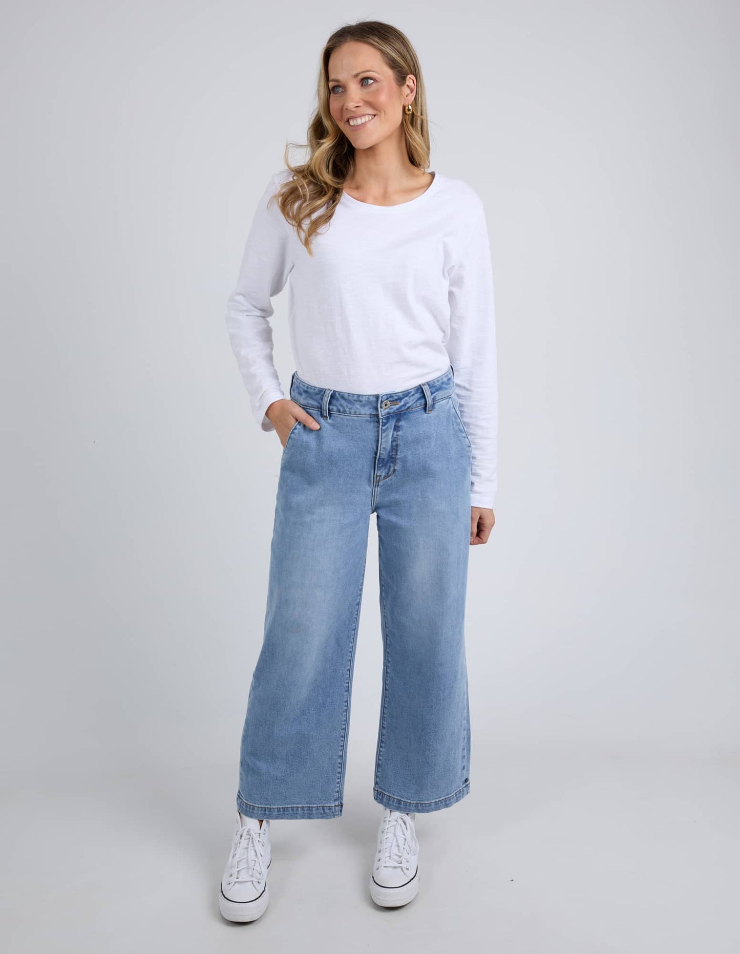 Izzy Wide Leg Jean