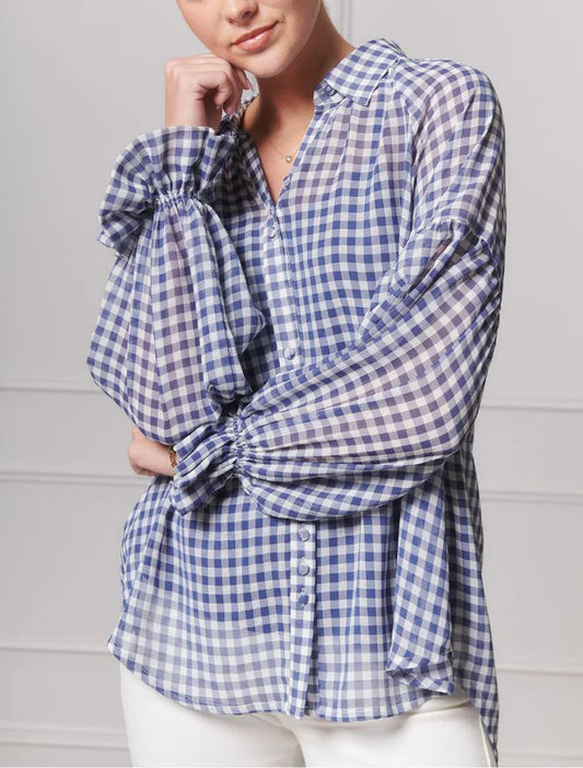 Jenny Gingham Shirt