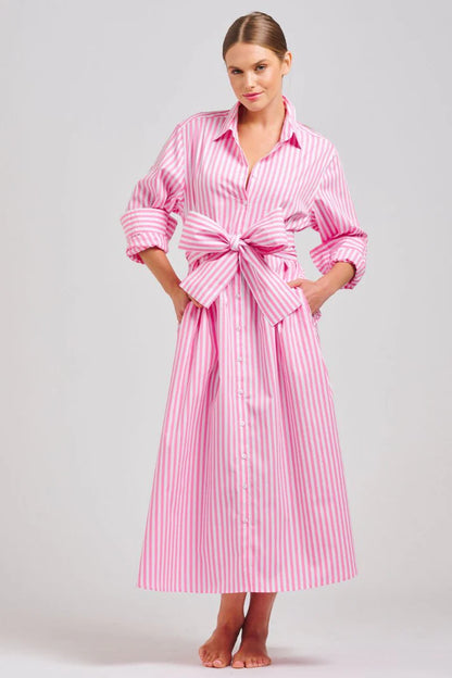 Luna Oversized Long Shirtdress