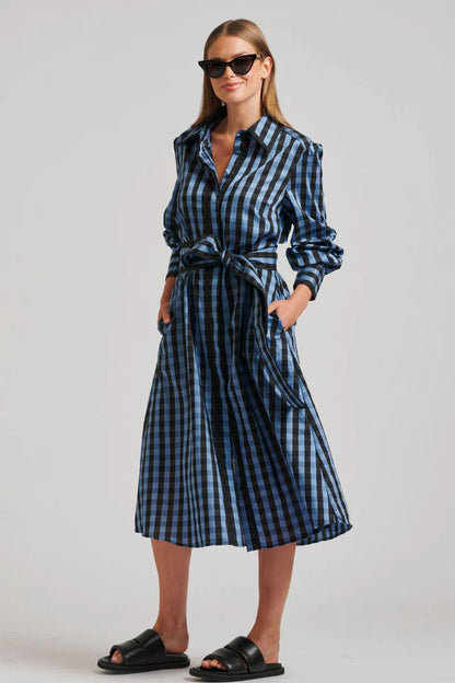 Octavia Longline Shirtdress