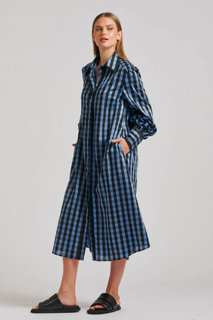 Octavia Longline Shirtdress