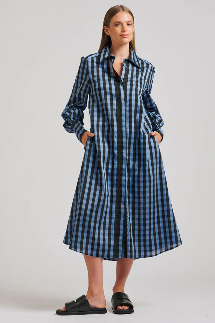 Octavia Longline Shirtdress