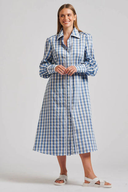 Octavia Longline Shirtdress