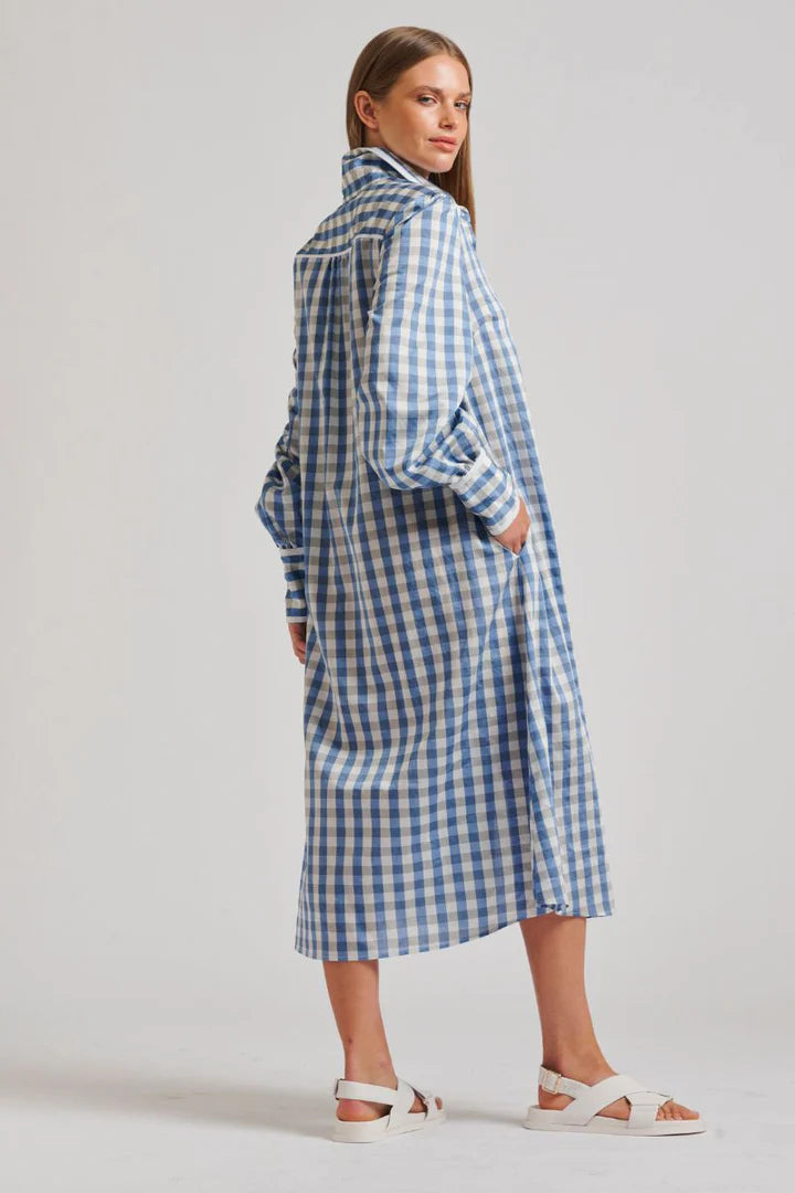 Octavia Longline Shirtdress