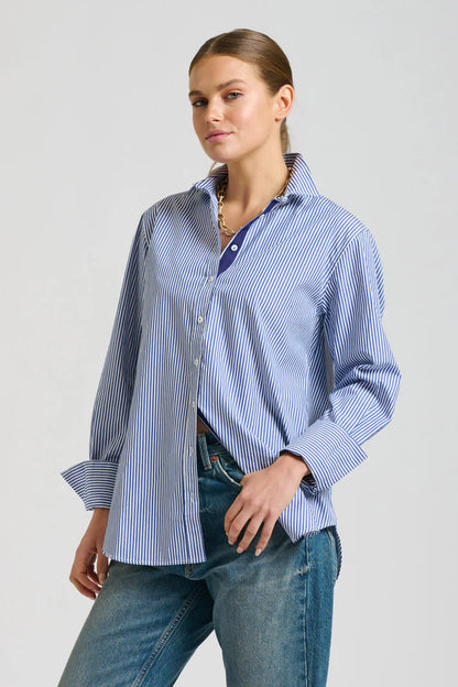 Elodie Grosgrain Trim Shirt