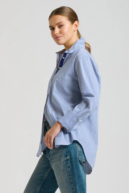 Elodie Grosgrain Trim Shirt