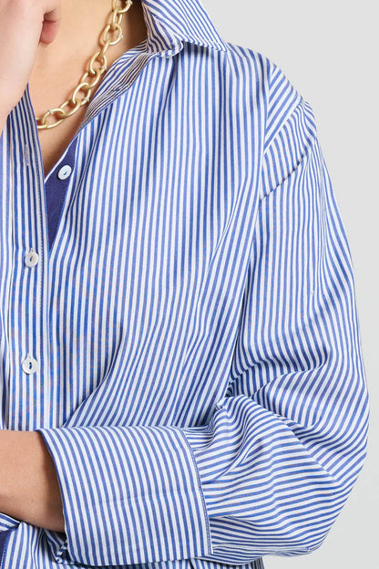 Elodie Grosgrain Trim Shirt