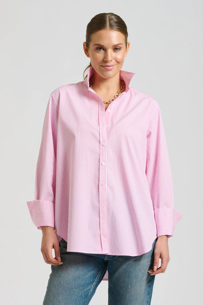 Elodie Grosgrain Trim Shirt