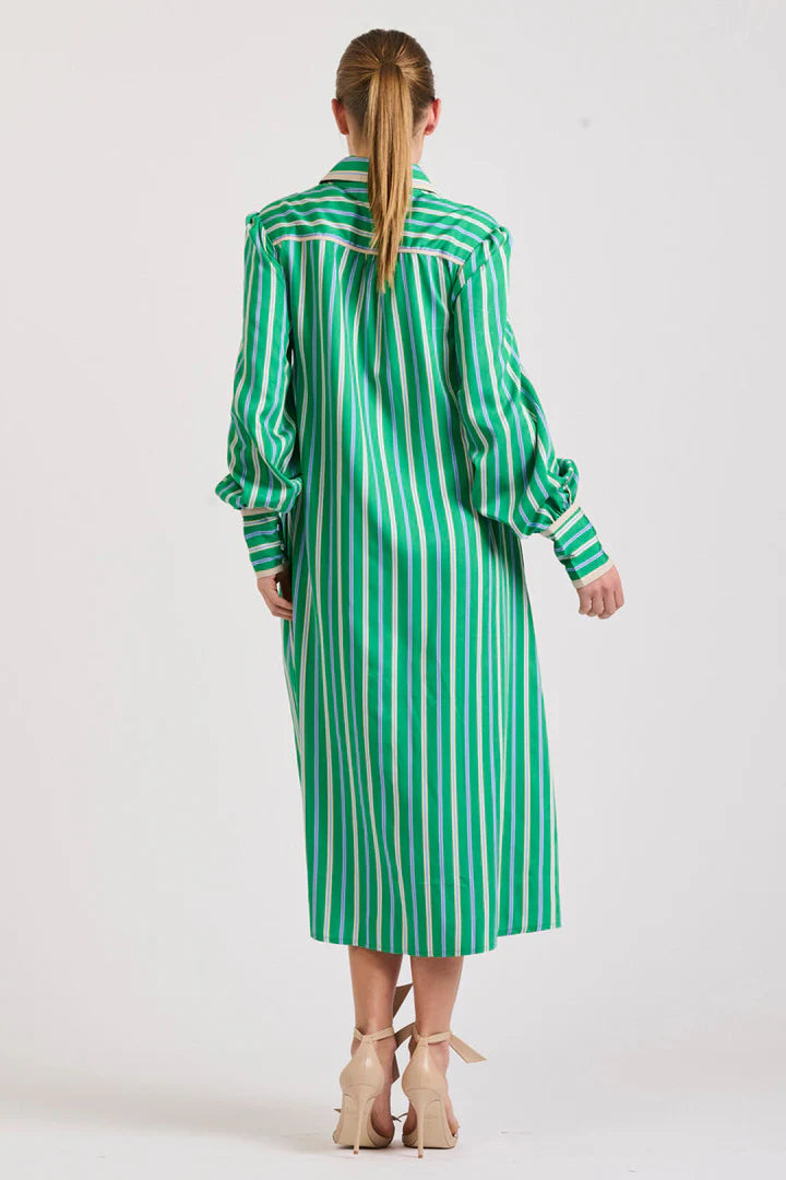 Octavia Longline Shirtdress