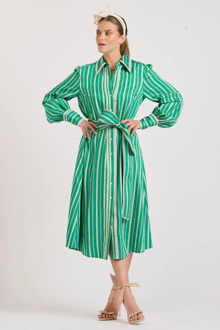 Octavia Longline Shirtdress