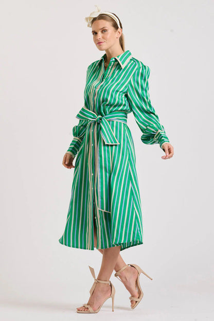 Octavia Longline Shirtdress